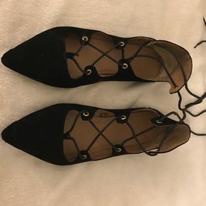 Lace Up Flats